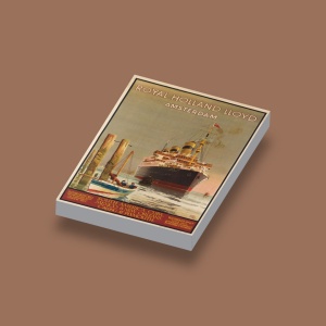 CUS3062 Rotterdamsche Lloyd Amsterdam wit NIEUW *0A000