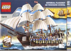 INS10210 10210 BOUWBESCHRIJVING- Imperial Flagship NIEUW *