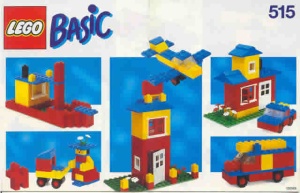 INS515-G 515 BOUWBESCHRIJVING Basic Building Set gebruikt *LOC RB