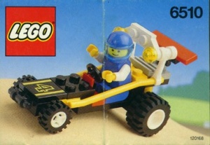 INS6510-G 6510 BOUWBESCHRIJVING- Mud Racer gebruikt *LOC M2