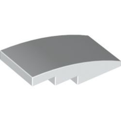 LEGO 93606-1 Dakpan 4x2 gebogen geen noppen wit NIEUW *1L0006031947