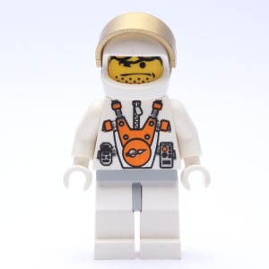 mm007G Mars Mission astronaut helm, oranje zonnebril gebruikt *0M0000