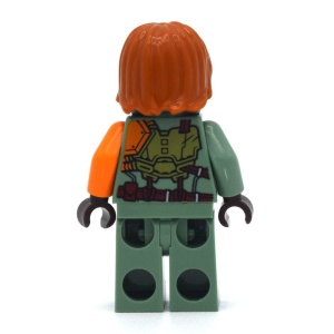 njo657 Ninjago: Ronin- Legacy, Dark Green Bandana NIEUW *0M0000