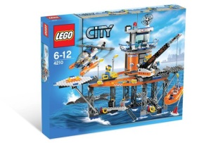 Set 4210-G - Town: Coast Guard Platform- gebruikt
