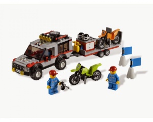 Set 4433 Crossmotoren vervoer NIEUW *