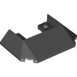 13269-11 Treindak 6x4 33 graden (treindak) zwart NIEUW *1L000