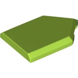 22385-34 Tegel 2x3 zeskantig lime NIEUW *1L145