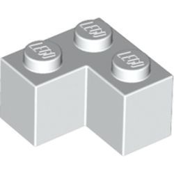 2357-1 Steen 2x2 hoek wit NIEUW *3D003
