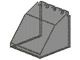 2620-13G Ruit 4x4x3 (hoog, knik, scharnierend boven) transparant zwart gebruikt *
