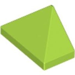 3048c-34G DakNOK 45 graden 2x1 driekantig Bodempin lime gebruikt *1L183