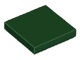 3068b-80G Tegel 2x2 groen, donker gebruikt *1L344