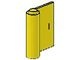 3192-3G Deur 1x3x3 rechts (dicht) geel gebruikt *1L0000