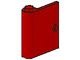 3193-5G Deur 1x3x3 links (dicht) rood gebruikt *1L0000