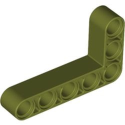 32526-155 Technic, Hefbalk 3x5 L-vorm dik groen, olijf NIEUW *1D000