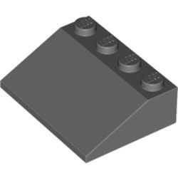 3297-85G Dakpan 33 graden 3x4 grijs, donker (blauwachtig) gebruikt *1L000