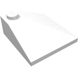 3675-1G Dakpan 33 graden hoek 3x3 BUITENZIJDE wit gebruikt *1L000