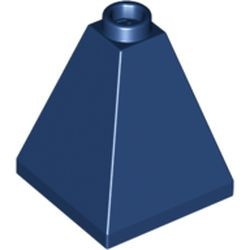 3688-63G Dakpan 75 graden 2x2x2 punt blauw, donker gebruikt *1L000