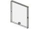 3762-12G Glas voor raam 1x6x5 (raam 3761) transparant gebruikt *