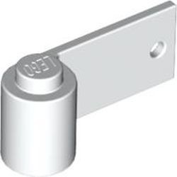 3821-1G Autodeur 1x3x1 rechts wit gebruikt *1L385