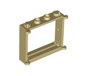 3853-2G Raam 1x4x3 te combineren met 2 panelen 3854, 2 luiken 3856 of glas 3855 crème gebruikt *3D0000