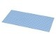 3857-105G Basisplaat 16x32 (geen nopgaten onder) blauw, lichthelder gebruikt *5T000