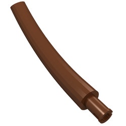 40378-88 Staart- Midden bruin, roodachtig NIEUW *0D000