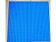 4186-7 Basisplaat 48x48 (past NIET door brievenbus) blauw NIEUW *5W000