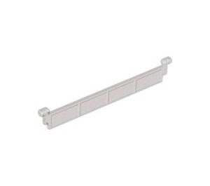 4218-13 Garagedeur- element zonder hendel transparant bruin (naam was: trans ZWART) NIEUW *1L000