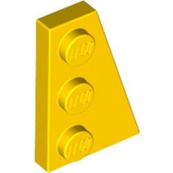 43722-3 Wig plaat 2x3 rechts geel NIEUW *1L000