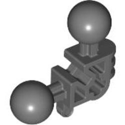 47300-85G Bioniclel 3x3x2 90 graden met 3x Joint Ball en ashouder grijs, donker (blauwachtig) gebruikt *