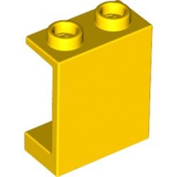 4864-3 Paneel 1x2x2 ZONDER zijschotten geel NIEUW *1L020