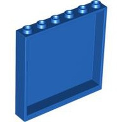 59349-7G Paneel 1x6x5 (zijkanten) blauw gebruikt *1W0000