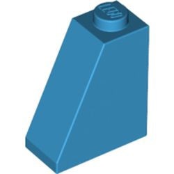 60481-153 Dakpan 65 graden 1 breed blauw, donkerazuur NIEUW *1L000