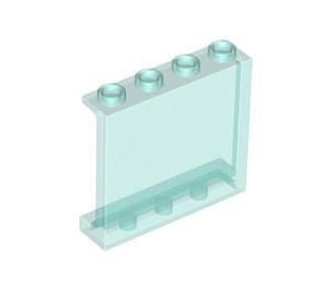60581-15 Paneel 1x4x3 MET zijschotjes zie ook 4215 transparant lichtblauw NIEUW *1L0000