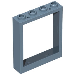 6154-55 Raamframe 1x4x4 (lift) blauw, zandkleurig NIEUW *
