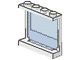 6156-1G Paneel 1x4x3 met glas wit gebruikt *