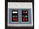 6179pb023-1 Tegel 4x4 met noppen zijkant control panel wit NIEUW *5K0000