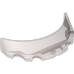 62360-13 Autoruit 3x6x1 gebogen transparant bruin (naam was: trans ZWART) NIEUW *5D0000