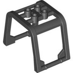 64450-11G Ruit 6x4x3 1/3 rolbak PAKKETPOST!! zwart gebruikt *