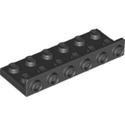 64570-11 Verbindingsplaat 2x6, 1x6 zwart NIEUW *1L0000