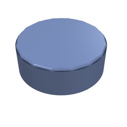 98138-55 Tegel 1x1 ROND blauw, zandkleurig NIEUW *1L139+40