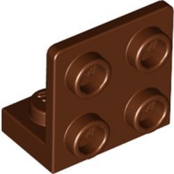99207-88 Verbindingsplaat 1x2- 2x2 OMGEKEERD bruin, roodachtig NIEUW *1L0000
