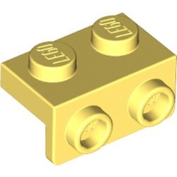 99781-103 Verbindingsplaat 1x2- 1x2 geel, lichthelder NIEUW *1L320