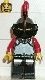 cas036G Knights Kingdom - Knight 1, helm met visor gebruikt *0M0000