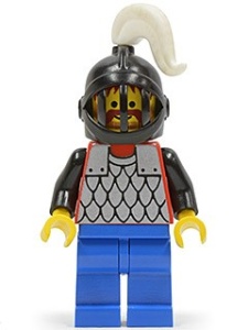 cas067G Royal Knights - Knight 5 gebruikt *0M0000