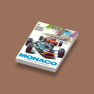 CUS1075 Monaco GP 7 mei 1967 wit NIEUW *0A000