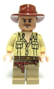 iaj020G Indiana Jones- open shirt gebruikt *0M0000