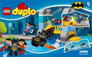 INS10599-G 10599 BOUWBESCHRIJVING- Batman Adventure gebruikt *