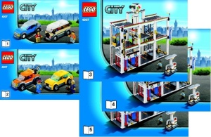 INS4207 4207 BOUWBESCHRIJVING- City Garage (5x) NIEUW *