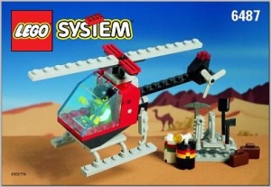 INS6487-G 6487 BOUWBESCHRIJVING- Fmountain Rescue gebruikt *LOC RBS